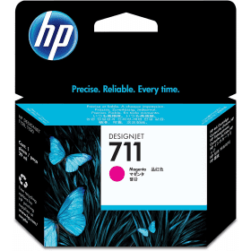 HP 711 Magenta DesignJet Ink Cartridge (CZ131A) – 29ml