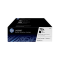 HP 78A Black Twin Pack Toner Cartridge (CE278AD) – 2 x 2,100 Pages