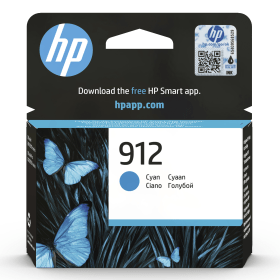 HP 912 Cyan Ink Cartridge (3YL77AE) – 315 Pages
