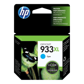 HP 933XL Cyan High Yield Ink Cartridge (CN054AE) – 825 Pages
