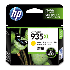 HP 935XL Yellow High Capacity Ink Cartridge (C2P26AE) – 825 Pages
