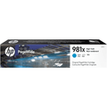 HP 981X Cyan Ink Cartridge (L0R09A) – 10,000 Pages