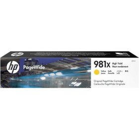 HP 981X Yellow Ink Cartridge (L0R11A) – 10,000 Pages