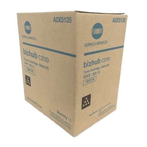 Konica Minolta TNP51K Black Toner Cartridge