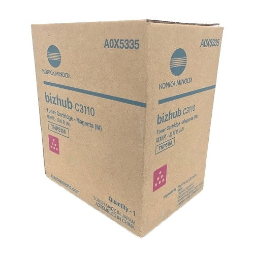 Konica Minolta TNP51M Magenta Toner Cartridge