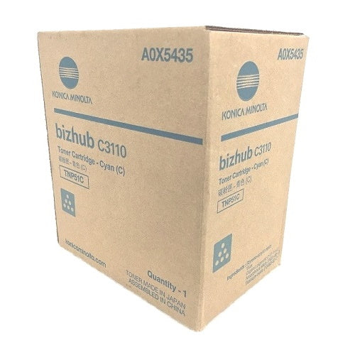 Konica Minolta TNP51C Cyan Toner Cartridge