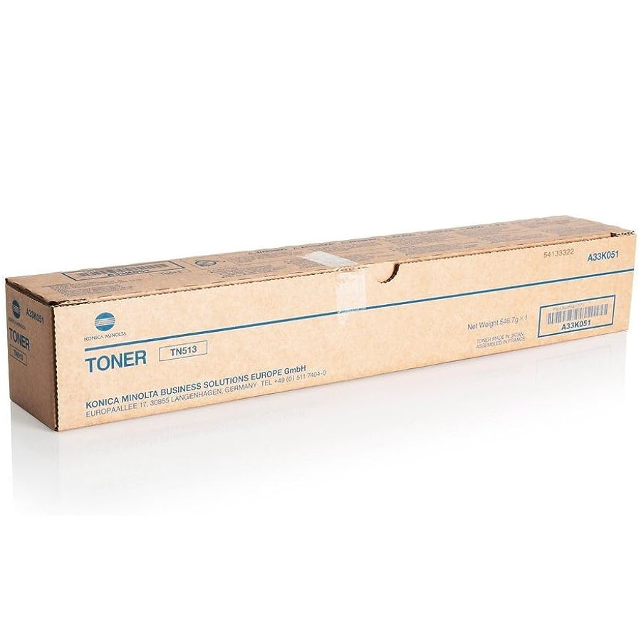 Konica Minolta TN513K Black Toner Cartridge