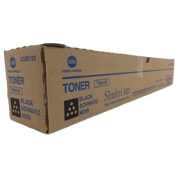 Konica Minolta TN512K Black Toner Cartridge