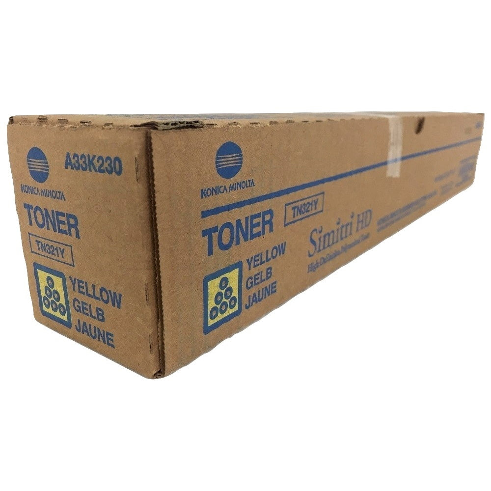 Konica Minolta TN321Y Yellow Toner Cartridge