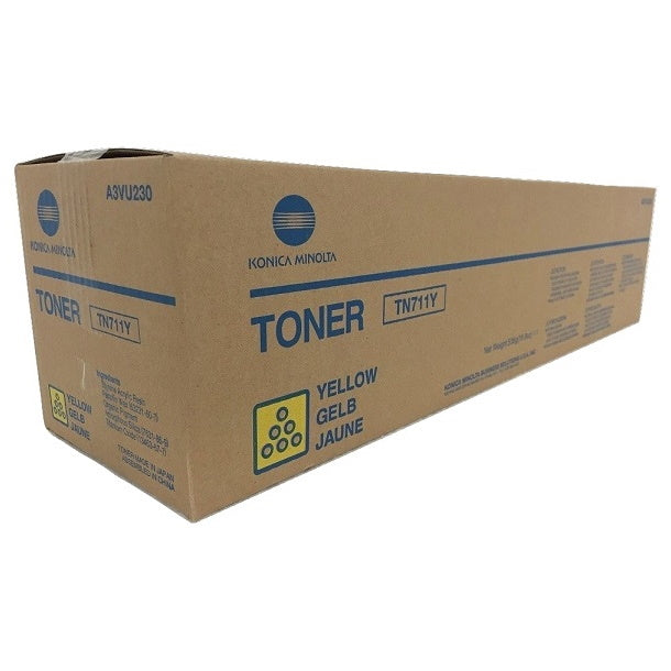 Konica Minolta TN711Y Yellow Toner Cartridge