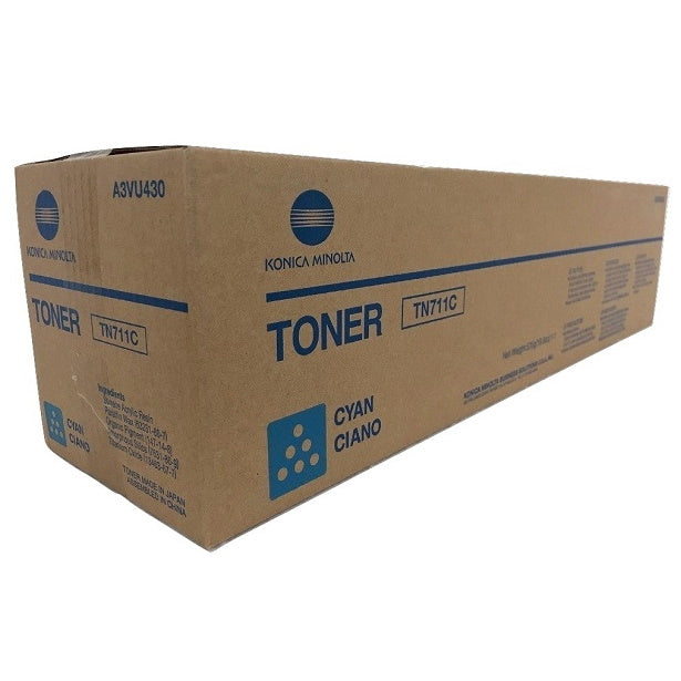 Konica Minolta TN711C Cyan Toner Cartridge