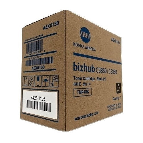 Konica Minolta TNP48K Black Toner Cartridge