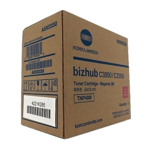 Konica Minolta TNP48M Magenta Toner Cartridge