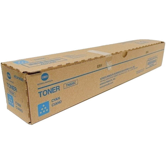 Konica Minolta TN626C Cyan Toner Cartridge