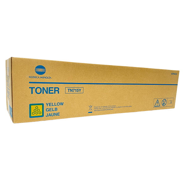Konica Minolta TN715Y Yellow Toner Cartridge