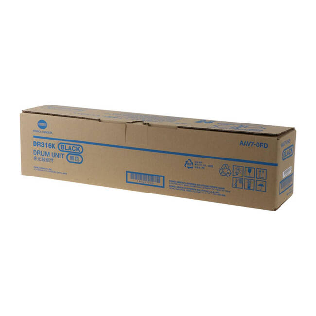 Konica Minolta DR-316K Black Drum Unit (AAV70RD) – 170,000 Pages