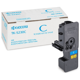 Kyocera TK-5230C Cyan Laser Toner (1T02R9CNL0) – 2,200 Pages