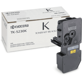 Kyocera TK-5230K Black Laser Toner (1T02R90NL0) – 2,600 Pages