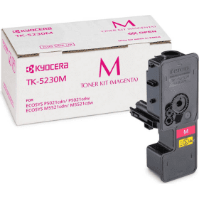 Kyocera TK-5230M Magenta Laser Toner (1T02R9BNL0) – 2,200 Pages
