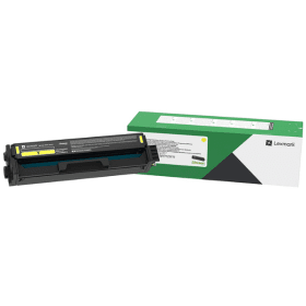 Lexmark C332HY0 Yellow High Capacity Toner Cartridge (C332HY0) – 2,500 Pages