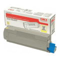 OKI 46490401 Yellow Toner Cartridge (46490401) – 1,500 Pages