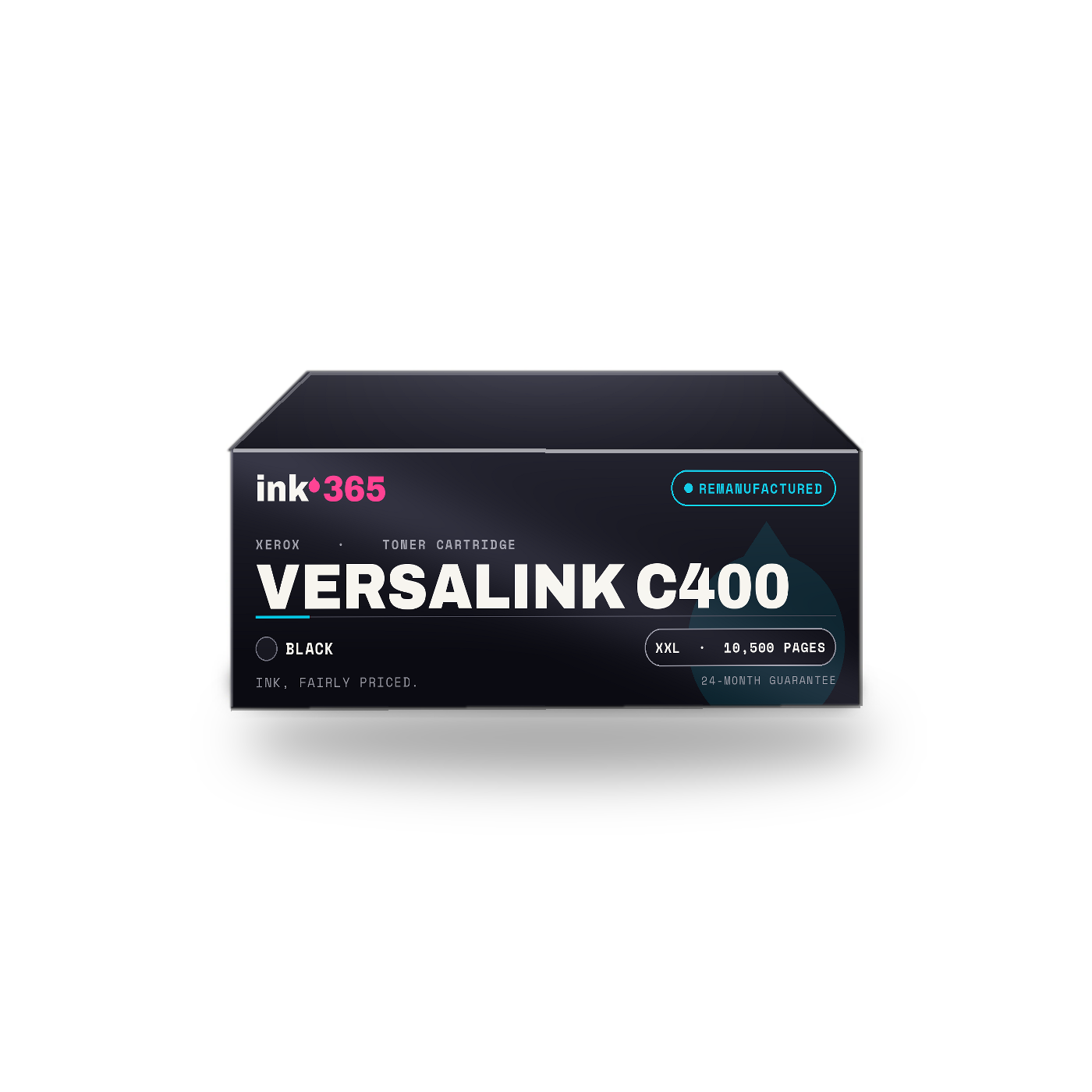 Xerox VersaLink C400 Black Remanufactured Laser Toner – 10,500 Pages