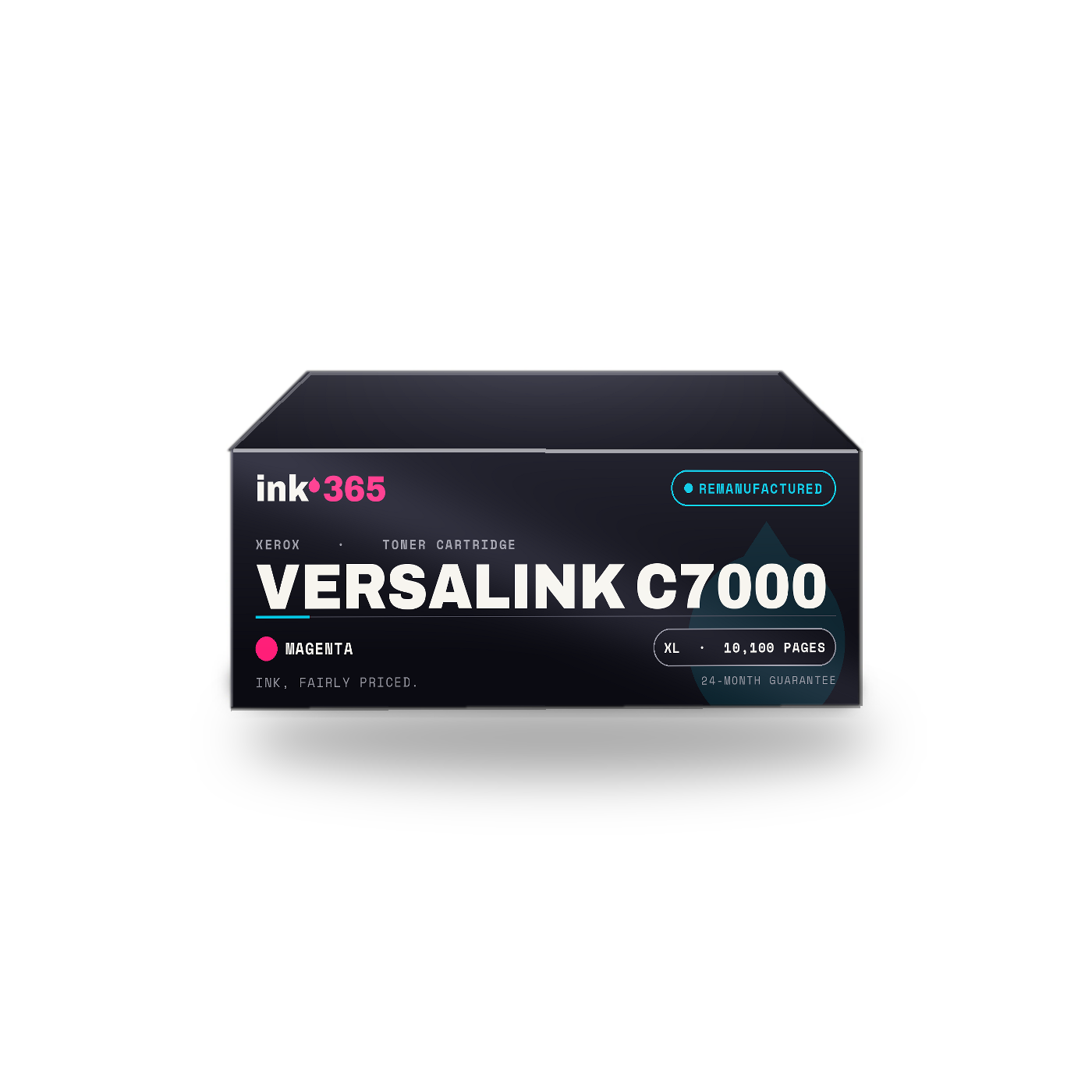 Xerox VersaLink C7000 Magenta Remanufactured Laser Toner – 10,100 Pages