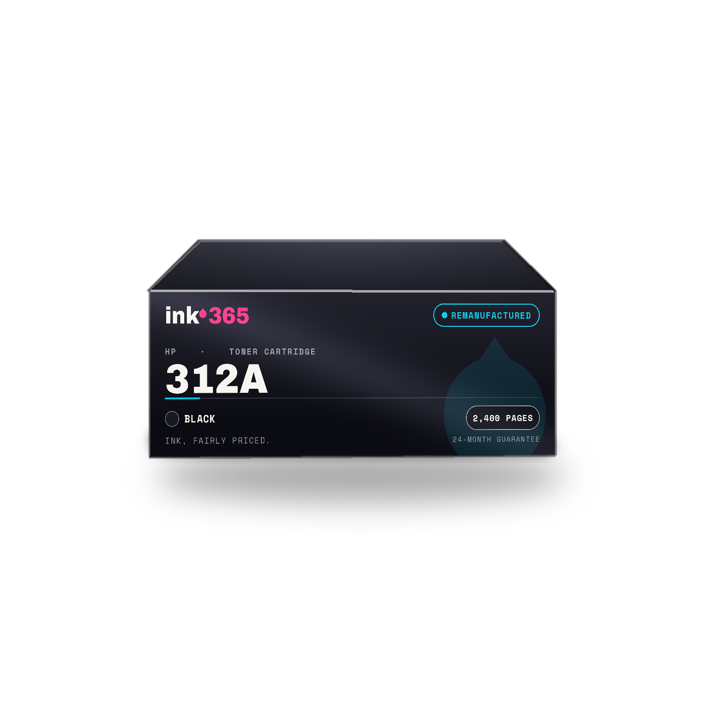 HP 312A Black Remanufactured Laser Toner – 2400 Pages