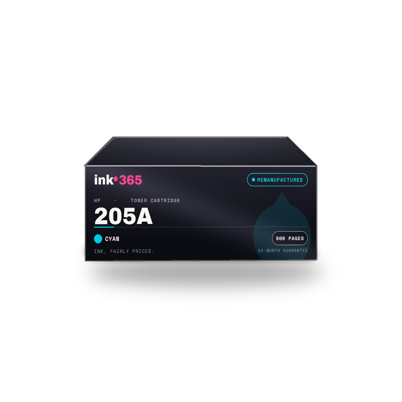 HP 205A Cyan Remanufactured Laser Toner – 900 Pages