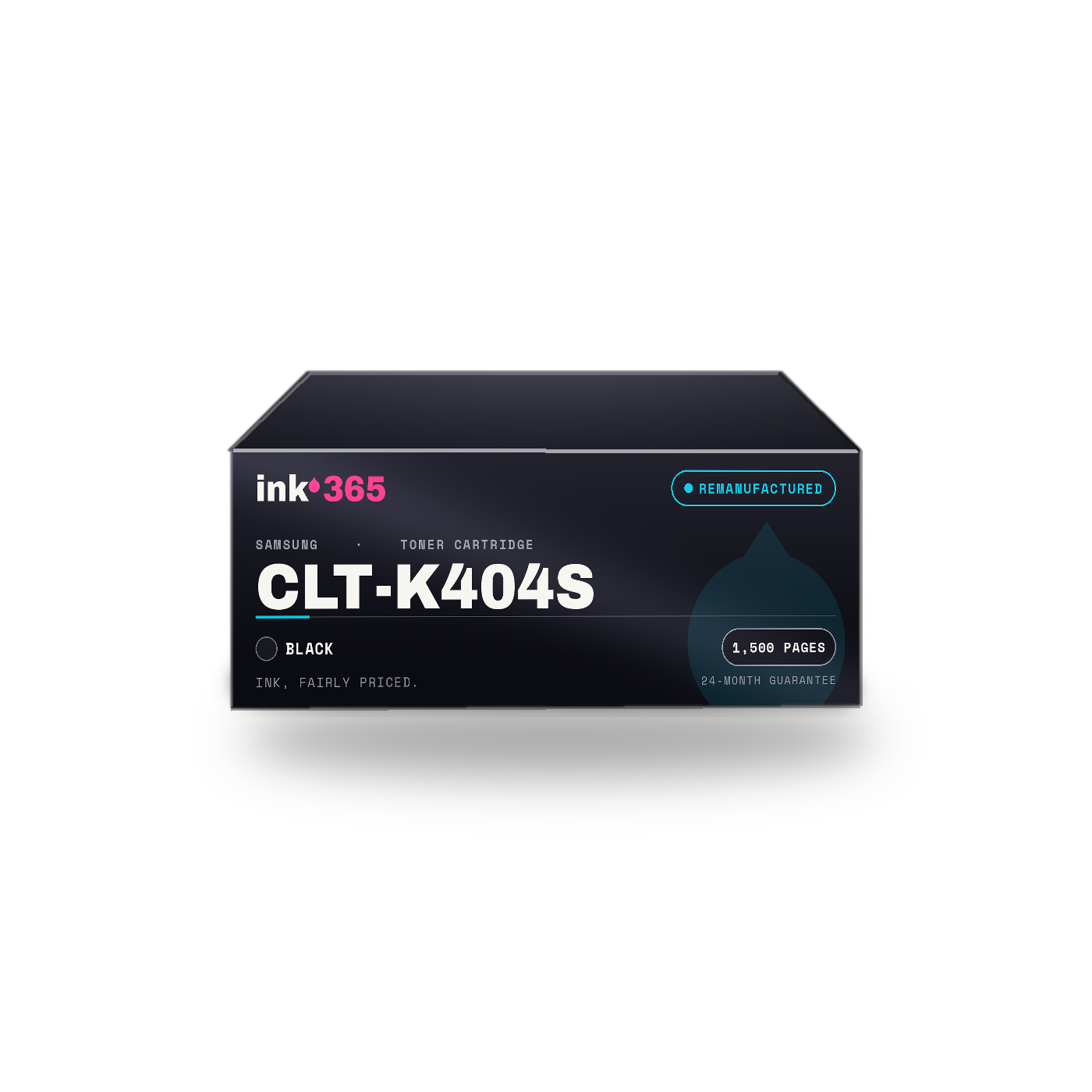 Samsung CLT-K404S Black Remanufactured Laser Toner – 1500 Pages
