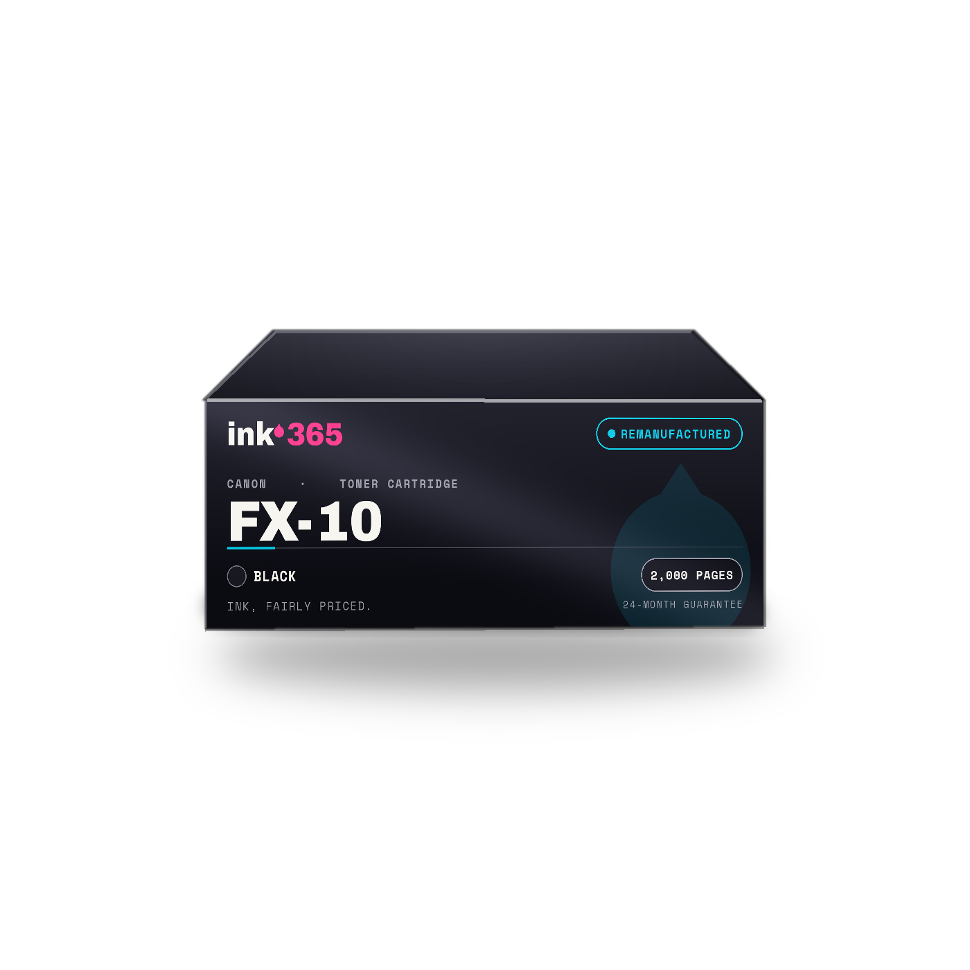 Canon FX-10 Black Remanufactured Toner Cartridge – 2000 Pages