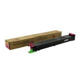 Sharp MX-31GTMA Magenta Copier Toner (MX-31GTMA) – 15,000 Pages