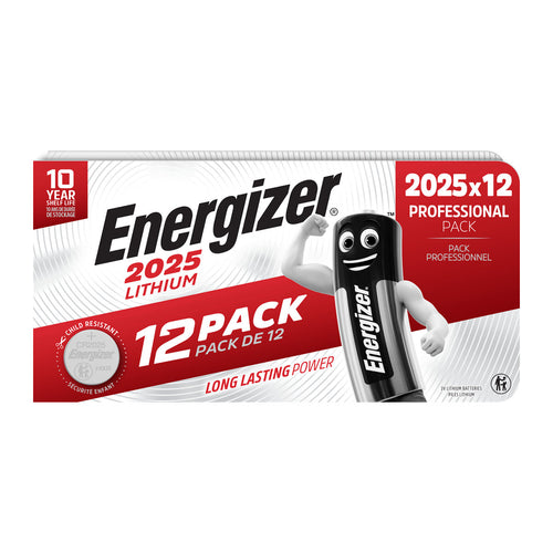 Energizer Lithium CR2016 Lithium Coin Cell Batteries – Pack of 12
