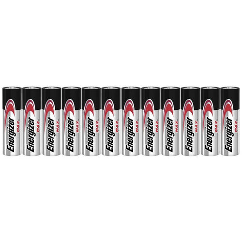 Energizer Max AA Alkaline Batteries – Pack of 12
