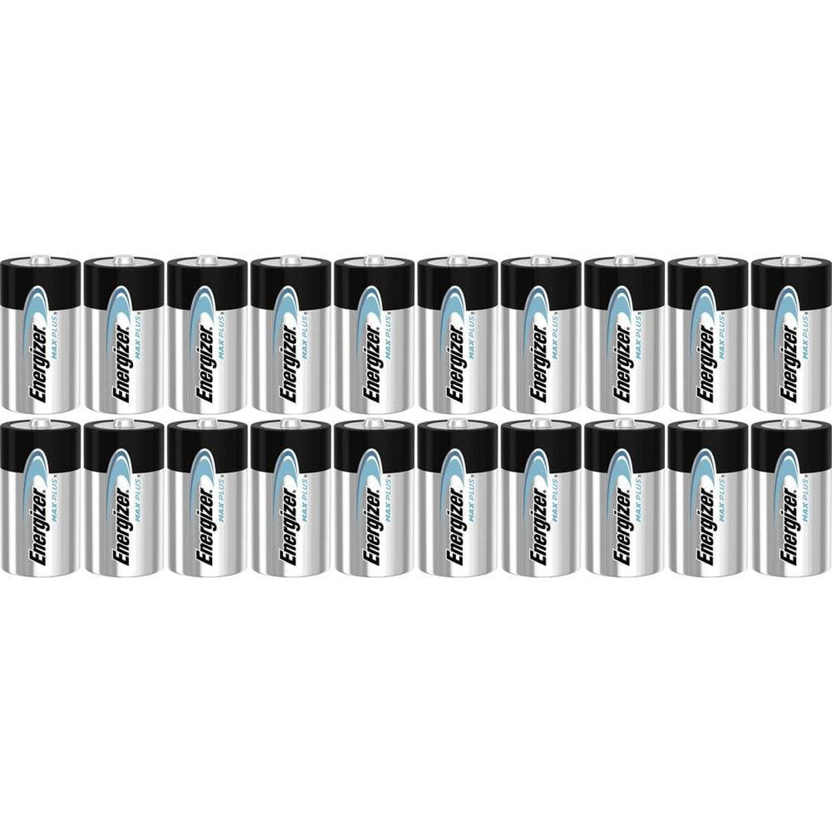 Energizer Max Plus C Alkaline Batteries – Pack of 20