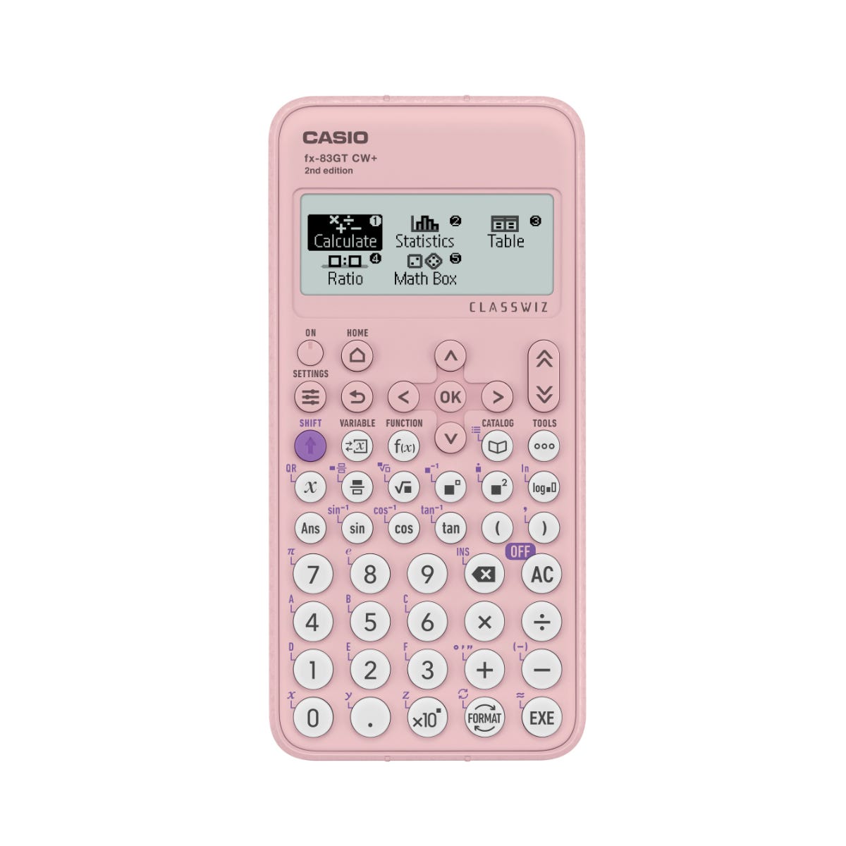 Casio FX-83GTCW Scientific Calculator – Pink