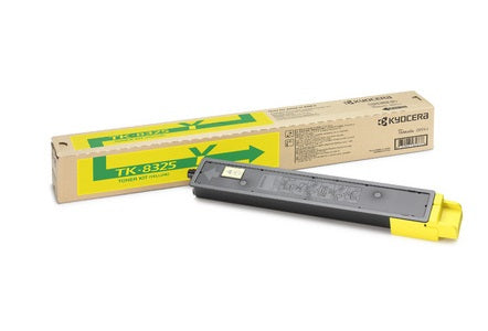 Kyocera TK-8325Y Yellow Toner Cartridge (TK-8325Y) – 12,000 Pages